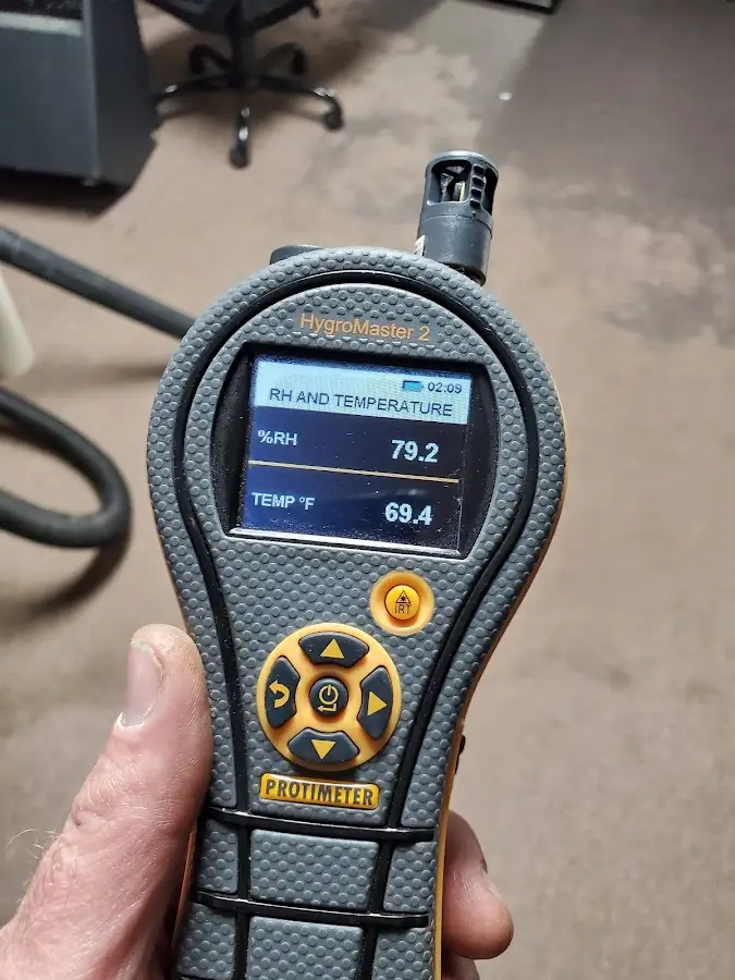 Moisture meter humidity assessment for Mold Remediation & Removal in Alafaya